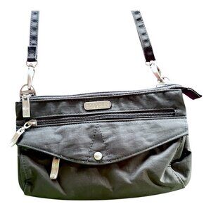 Baggallini Everyday Nylon Water Resistant Travel Organizer Crossbody Bag